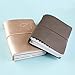 Erin Condren On The Go Folio - Champagne, Small Size Holder Case to Protect Your Petite Planners and Petite Journals for Travel. Stylish and Easy Elastic Band Enclosure
