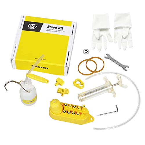 Orford Bicycle Hydraulic Disc Brake Mineral Oil Bleed Kit for Shimano & TEKTRO & Magura MT Seires Brake System - Bike Brake Oiling Tool Set