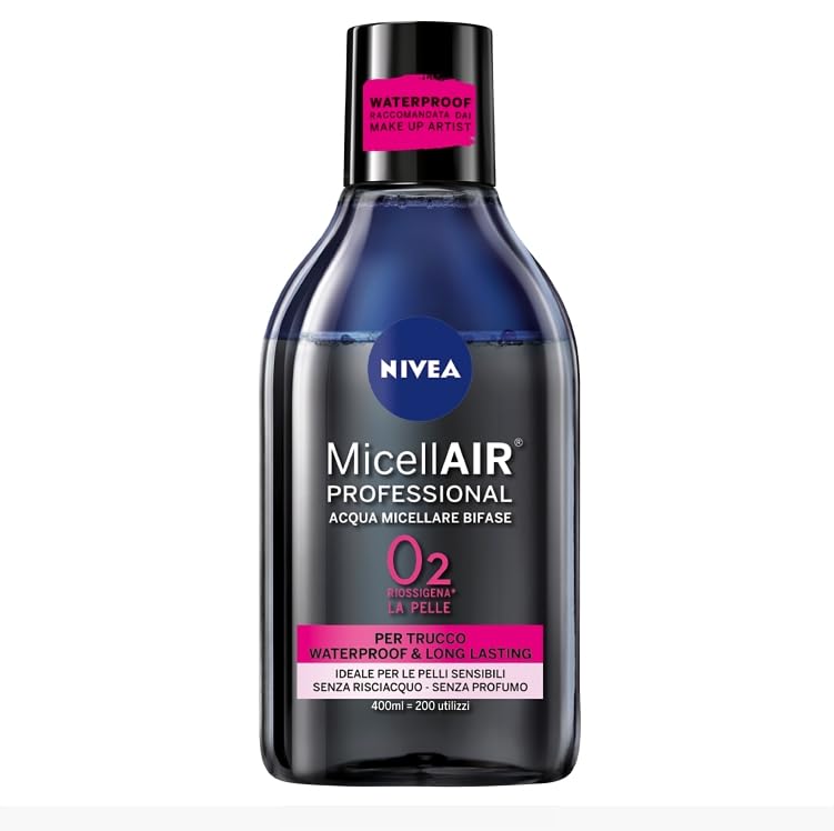 NIVEA - MicellAir Agua Professional Micelar bifásica de 400 ml - Pack Promoo
