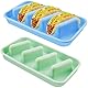 Fododo 2 Stück Taco Halter, Lebensmittelqualität Silikon Taco Ständer, wiederverwendbare Taco-Halter, Backofen & Geschirrspüler sicher Taco Stand für Taco Tray