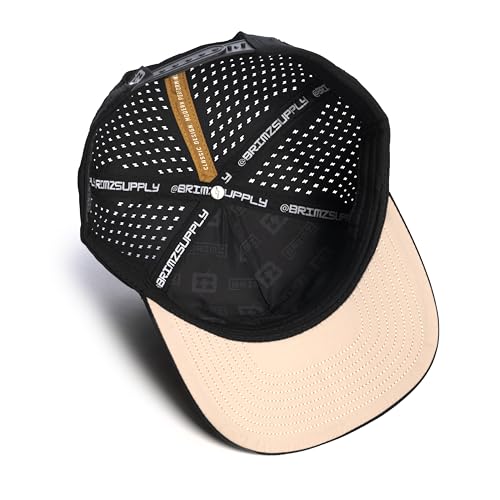 Image of BRIMZ Outdoor Performance Hat - Water & Sweat Resistant Hats - Breathable & Moisture-Wicking Snapback