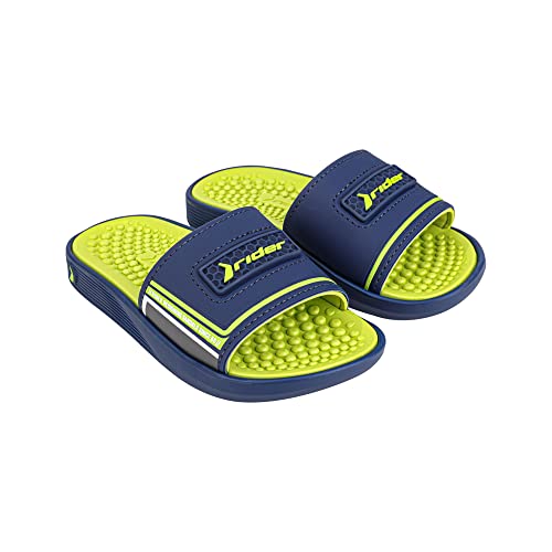 Rider Pump Bomba Slide AD Hombre, Azul y Verde, 39.5 EU