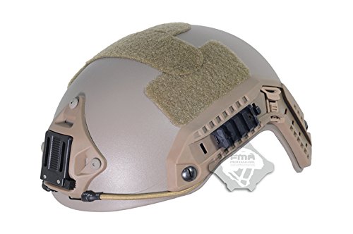 FMA Maritime Tactical Protettivo ABS Plastica Casco DE Tan Per Airsoft Paintball (M/L (53-57cm))