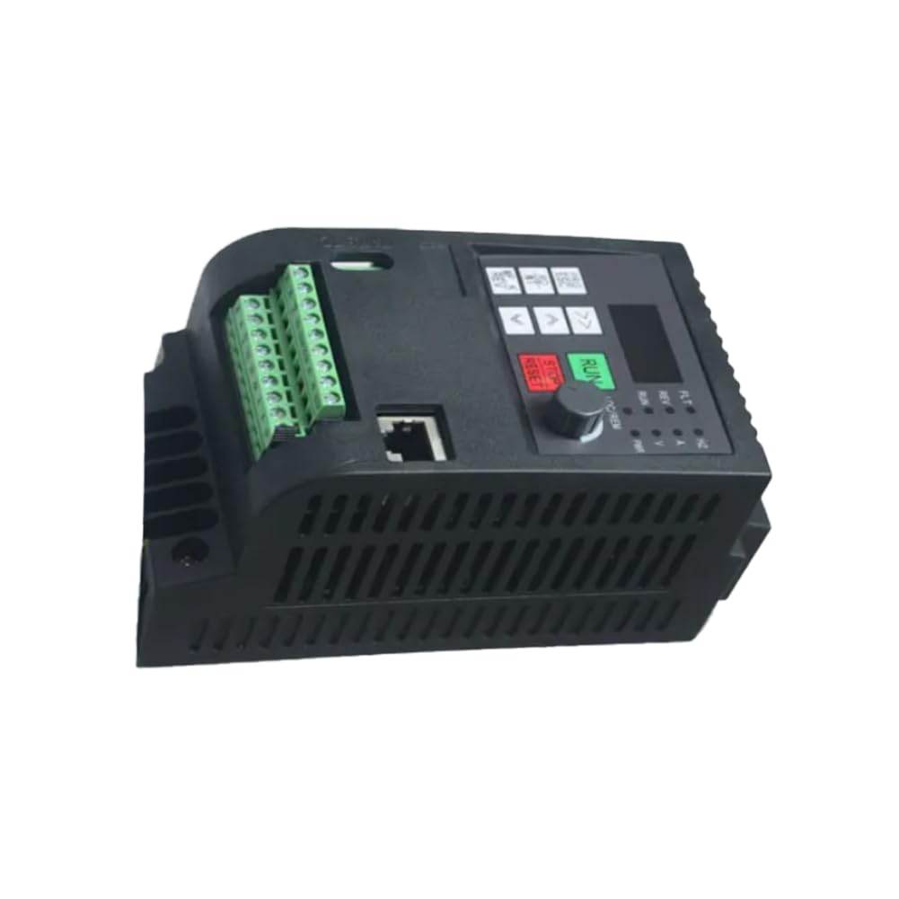 Convertitore di Frequenza 220V Monofase con Ingresso 220V Monofase e Uscita 220V per Motore A Condensatore Monofase da 0,4 KW.