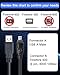 HATMINI 6FT Firewire 4Pin to USB Adapter Cable，USB 2.0 A Male Firewire IEEE 1394 4 Pin Convertor Cable for Printer, Scanner, Digital Camera, Hard Disk