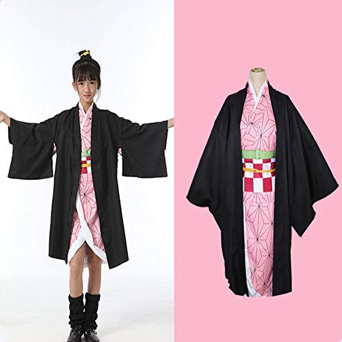 image for Nanrui Trade. Demon Slayer Costumes Children's Kimono Cloak Kimetsu no