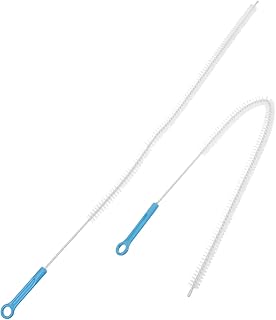 VERDANVERSE 2Piezas Limpieza de Drenaje Flexible para Eliminar Bloqueos de Fregaderos y Tuberías Herramienta de Plástico para Cocina