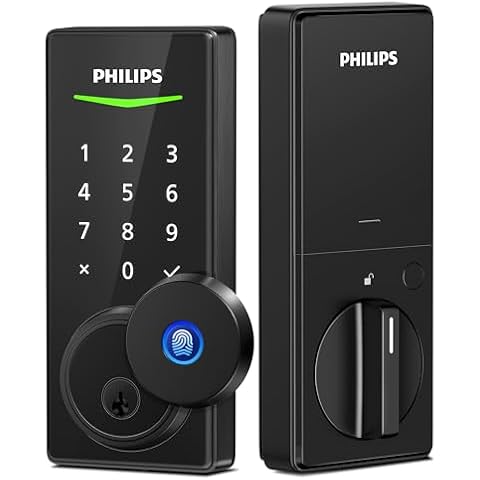 Philips Fingerprint Keyless Door Lock Cover