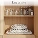 Pack of 10 NWK Cake Stand Set, with 3 x Two-Tier and 3 x Three-Tier Cupcake Stands, 4 x Appetizer Trays, 1 x Tablecloth for Birthday Bridal Baby Shower Party (White)