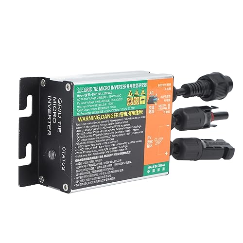 Inversor solar de conexión a red de 180W CA 220V GMI en aleación de aluminio 3