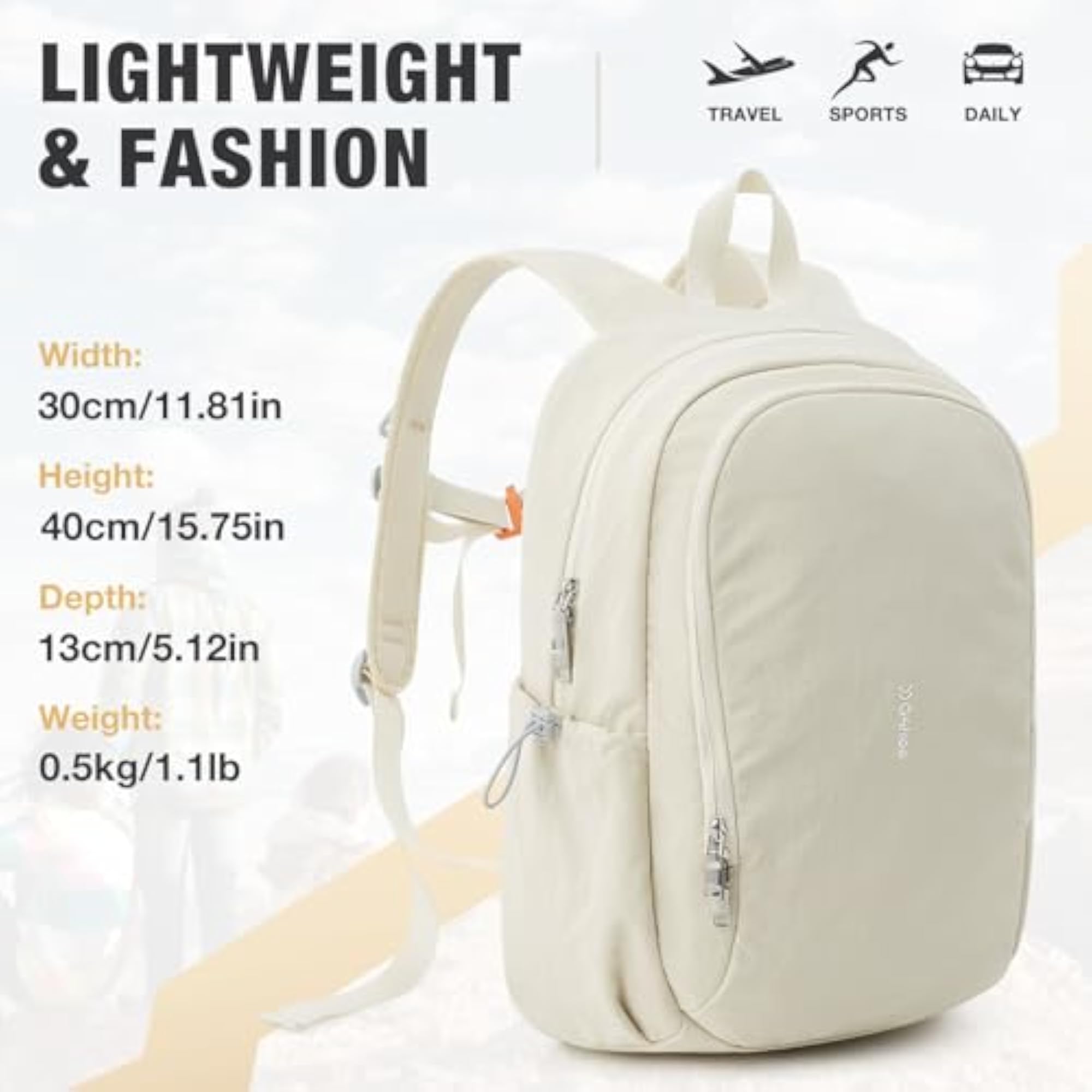 Lightweight Water Resistant Hiking Backpack