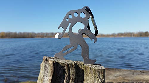 UST Tool-a-Long Multi-Tool Carabiners with Durable, Compact Stainless Steel Construction for Hiking, Kayaking, Camping, Travel and Outdoor Survival