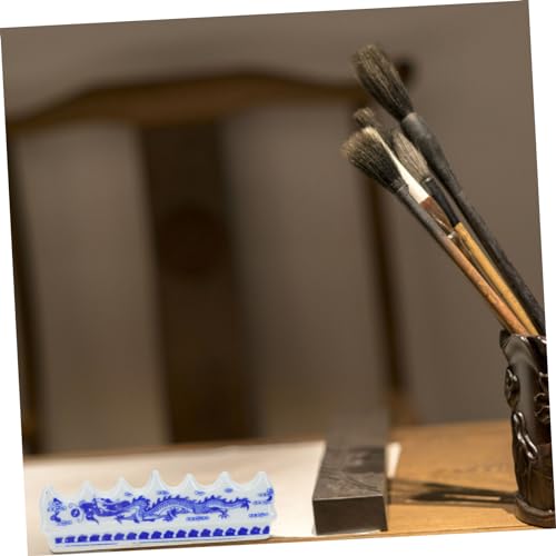 Support pour stylos de calligraphie en céramique fine jojofuny décorative