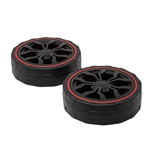 Parkside Vorderrad Set, Ersatzrad Set, für Rasenmäher PRM 1800 A1 – LIDL IAN 297201