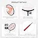 Badminton Racket Set,Badminton Rackets,Lightweight 82g All Carbon Fiber One-Piece Durable Dual Racket,Both Offensive and Defensive,Including 2 Rackets,2 Shuttlecocks,and 1 Bag