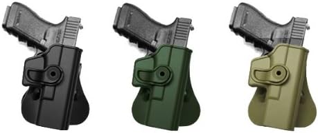 Pistol Hand Gun Polymer Retention Roto Holster for Glock 19/23/32 Black IMI RSR Defence Gun/Pistol Holster