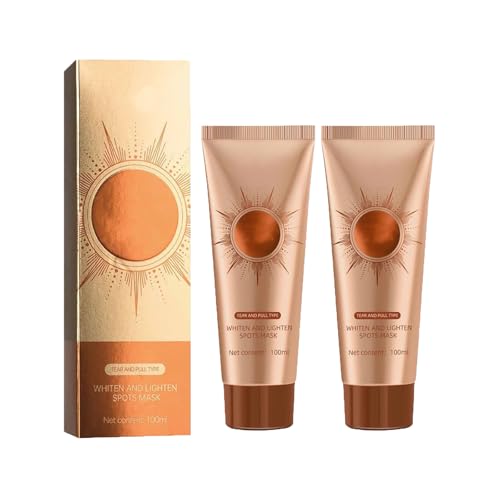 Weißende und Aufhellende Maske, 2025 Neu Peel-Off Maske für Strahlende