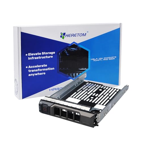 Soporte de disco duro 3.5 SATA para reparar bahías dañadas en servidores Dell T710 R710