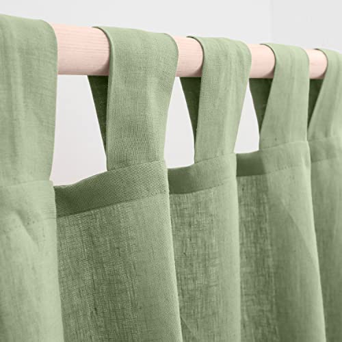 Image of HOMEMONDE Sheer Curtains for Living Room, Bed Room - Transparent Curtain Home Decor