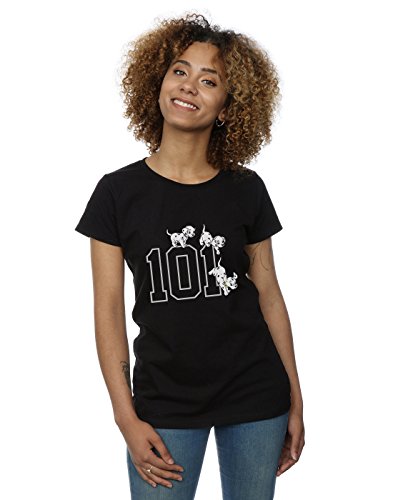 Disney Women's 101 Dalmatians 101 Doggies T-Shirt XX-Large Black
