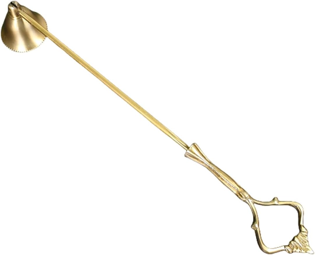 Candle Snuffer Extinguisher with Long Handle, for Putting Out Candle Flame Safely, Candle Snuffers Accessory for Candle Lovers