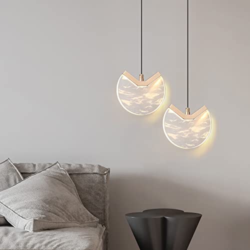 Mini lampe suspendue en cristal moderne 15cm plafonnier métal