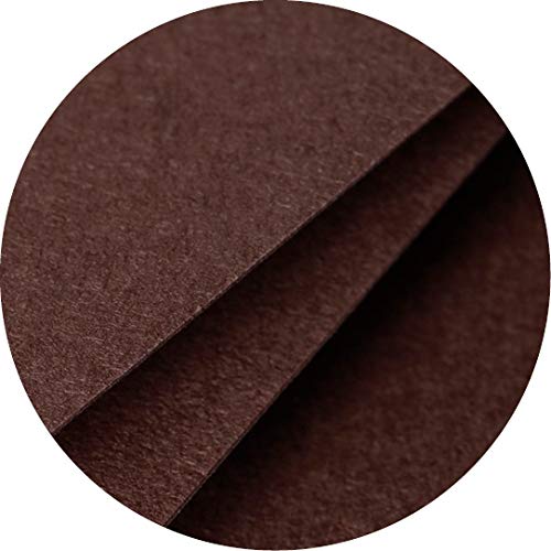 Clairefontaine Pollen Place Card, 85 x 40 mm, 210 g - Cocoa, Pack of 25