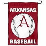 Arkansas Razorbacks Baseball Garden Flag and Yard Banner