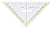 Produktbild GEOtec Zeichendreieck 400° TZ-Dreieck®, Plexiglas®, 225 mm, glasklar