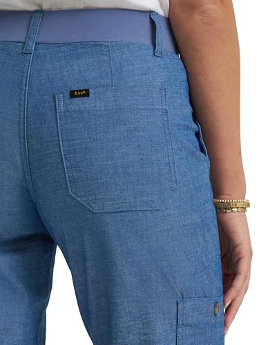 Image of Lee Women's Ultra Lux Comfort with Flex-to-go Utility Pant