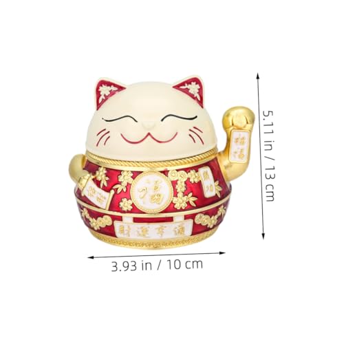 Cendrier de bureau chat avec couvercle pour un espace propre