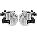 Front Brake Caliper for Yamaha Banshee 350, Grizzly 350 400 450, Big Bear 250 350 450, Blaster 200, Bruin 250 350, Raptor 350 660, Warrior 350, Bear Tracker 250, Suzuki Ozark (LT-F250) w/Brake Pads