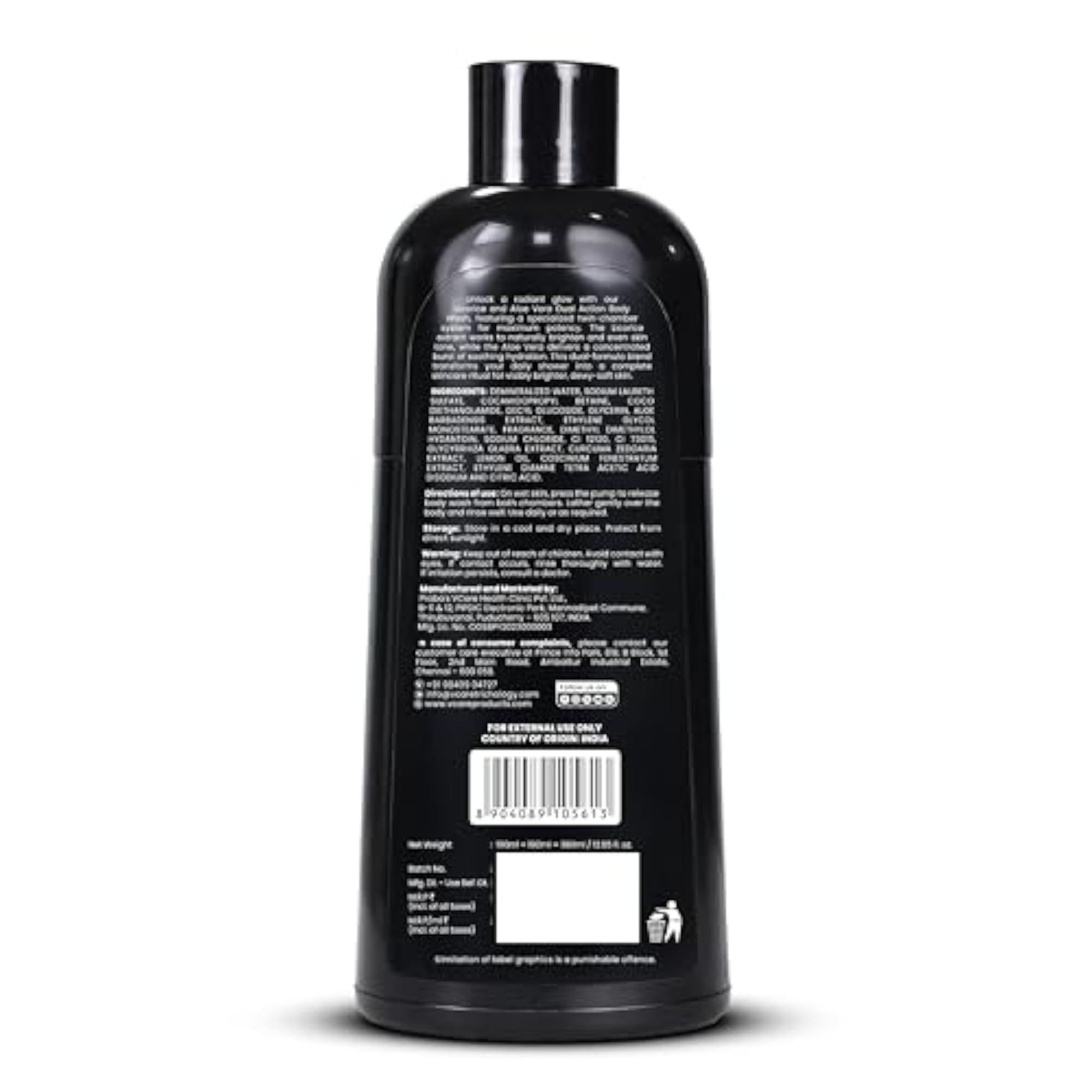 Dual Action Body Wash, Brightening & Hydrating