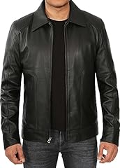 Black - Thomas Leather Jacket