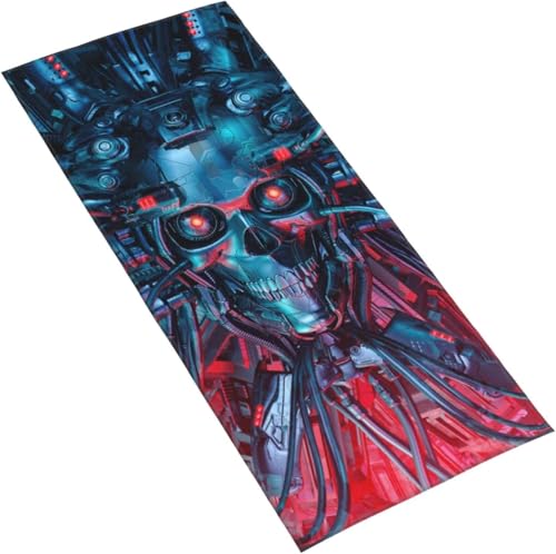 フェイスタオル メタル スカル マイクロファイバー タオル 柔らか 肌に優しい 肌触りが良い ふわふわ 髪に優しい 通気 かわいい 抗菌防臭加工 瞬間吸水 速乾 耐久性 薄手 毛羽落ち少ない 業務用タオル