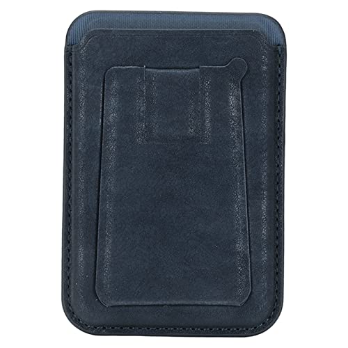 Suporte super magnético, design de carteira fina para 2 cartões, suporte magnético flexível flexível