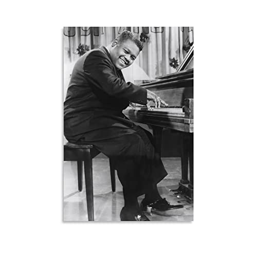 YIMING Affiches artistiques sur toile avec motifs de dominos et de musiciens - Décoration murale avec cadre et sans cadre - 30 x 45 cm Cover