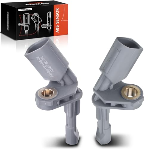 Frankberg 2x ABS Sensor Hinten Links Rechts Kompatibel mit Q3 8UB 8UG 1.4L 2.0L 2011-2018 EOS 1F7 1F8 1.4L-3.6L 2006-2015 To.ur.an 1T1 1T2 1T3 1.2L-2.0L 2003-2015