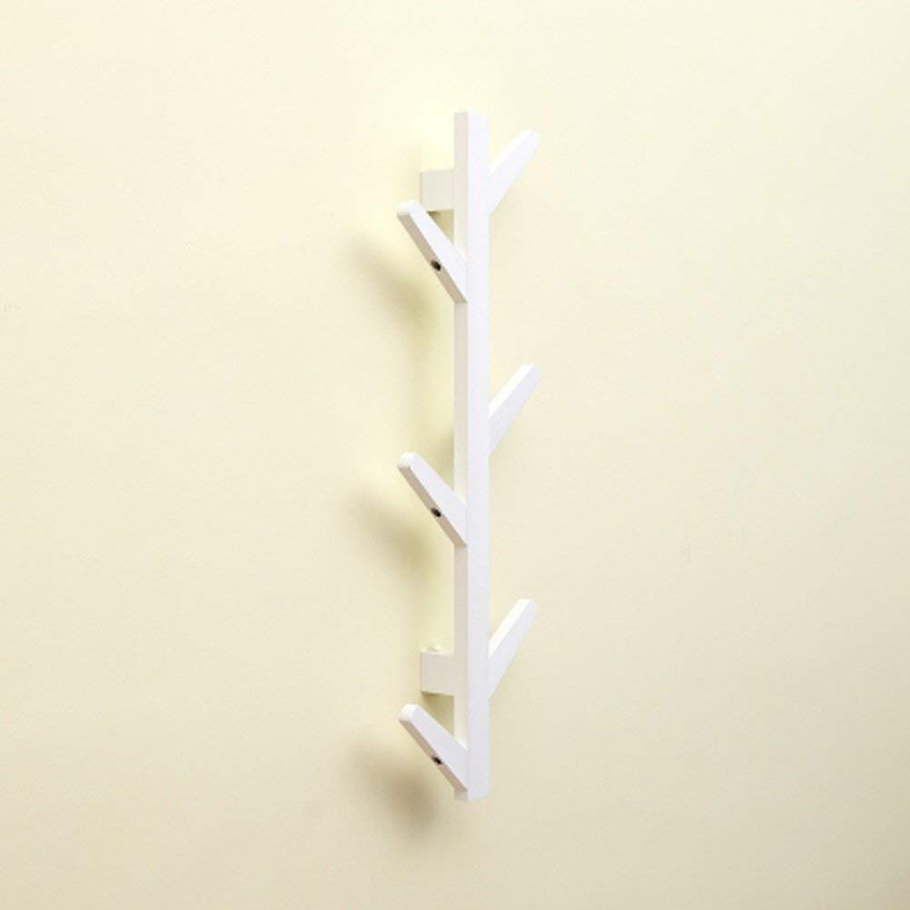 Estantería de almacenamiento para el hogar, estante para colgar en la pared, perchero de madera, para sala de estar, dormitorio, estante para colgar en la pared, 7 x 22 x 78 cm