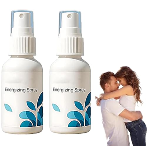 Nuvel Labs Energie Alpha Mens Spray - Male Refreshing Body Spray - Invigorating Daily Care 2 Pcs