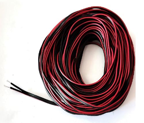 Image of Steko (10 Meters) 14 /76 PVC Black Speaker Wire Multi-strand Flexible Copper Wire For Multipurpose Use For Electronic Circuit, Science Project & Hobby Kit