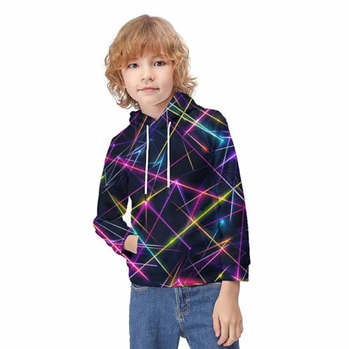 Sweat à capuche laser léger résolvant le manque de style des ados - 3