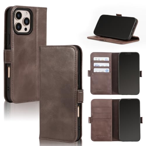 TENKOSUIYO iPhone 16 Pro MaxΉ U[EHbgP[X 6.9C` CtbvJo[t RFIDubLO J[hXbgƃX^h@\t v~AMtg{bNX(_[NuE)