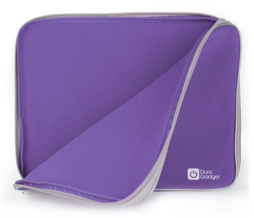 DURAGADGET 45,72 cm violett wasserabweisend Notebookhülle für Fujitsu AMILO