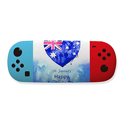 Étui à lunettes cœur drapeau Australie pour vos vacances