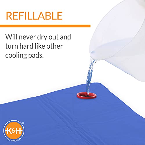 K&H PET PRODUCTS Coolin' Pet Pad Large Blue 20" x 36" by K&H - Image 3