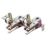 PAMINGONO Regulador Termostático para Calentador Eléctrico Control de Temperatura, Accesorio para Radiador Eléctrico en Ambientes Interiores Color Aleatorio