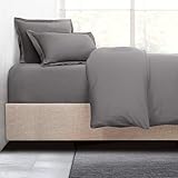 Nestl Duvet Cover with Fitted Sheet 4 Piece Set - Soft Double Brushed Microfiber - Comforter Cover...