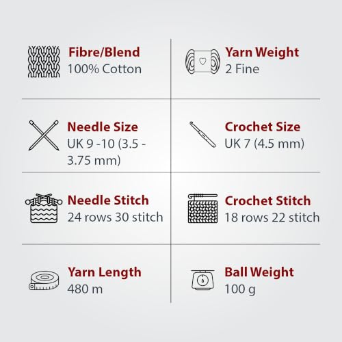 Image of Ganga Acrowools Cotton Candy Yarn - Soft Premium Cotton Blend Wool for Knitting & Crochet | Lightweight, Smooth Texture, Pastel Shades, 100gm Ball (CCY028 -Vanilla Peach)