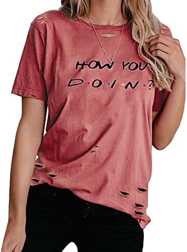 Shirt Shirts How You Doin Tee Tops 